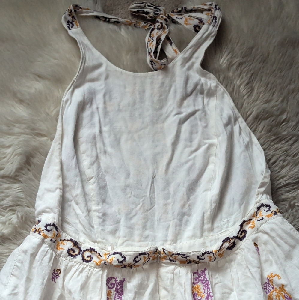 Anthropologie Medallion Halter Maxi Dress - Picture 11 of 16